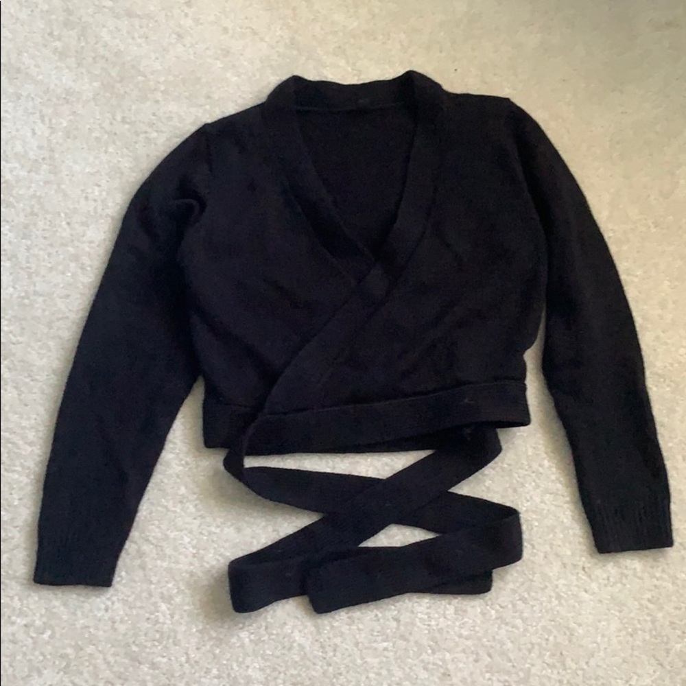 Bloch Girls Ella Cross Over Cardigan Girls Medium